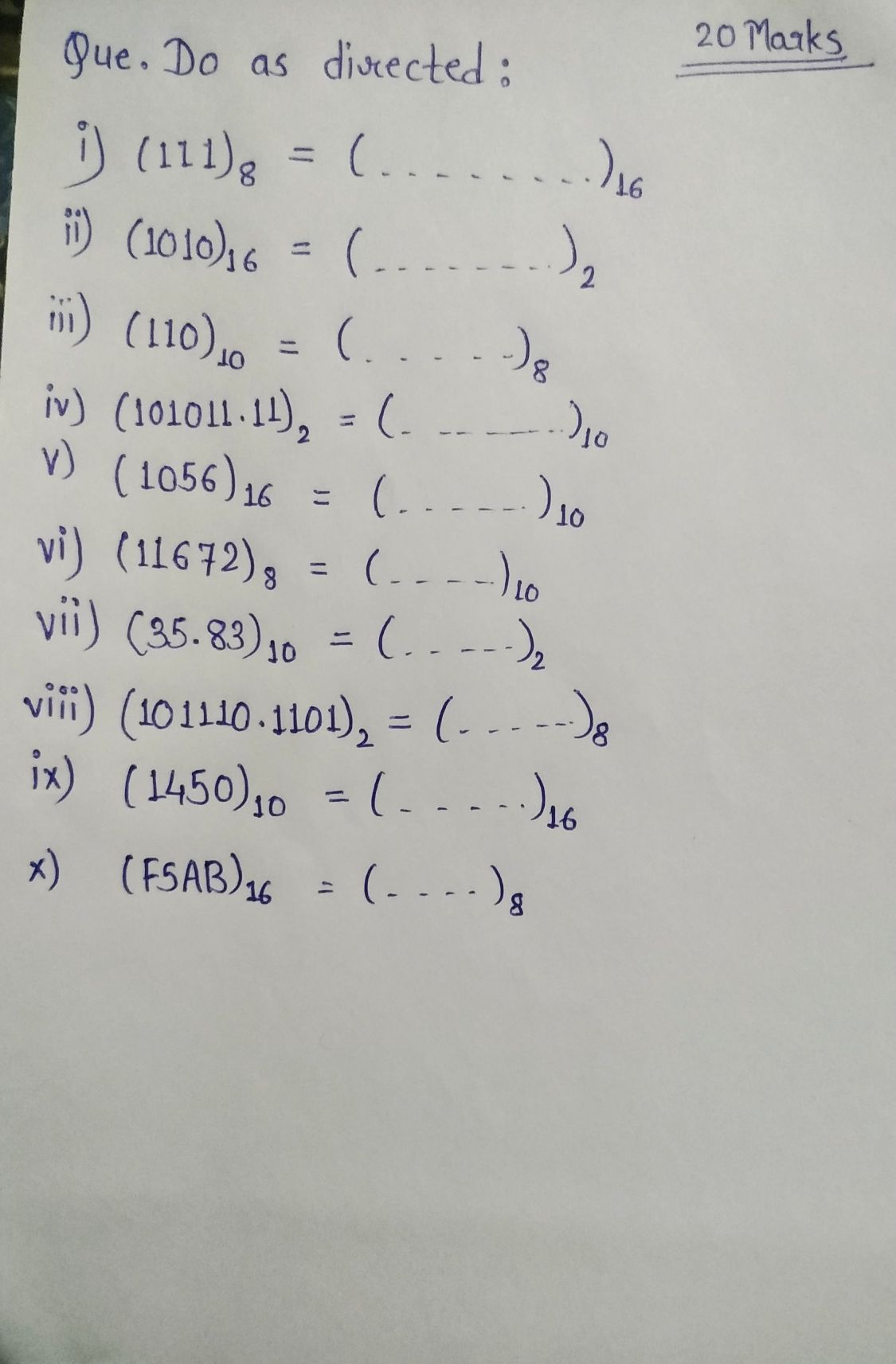 Conversion in outlet digital electronics