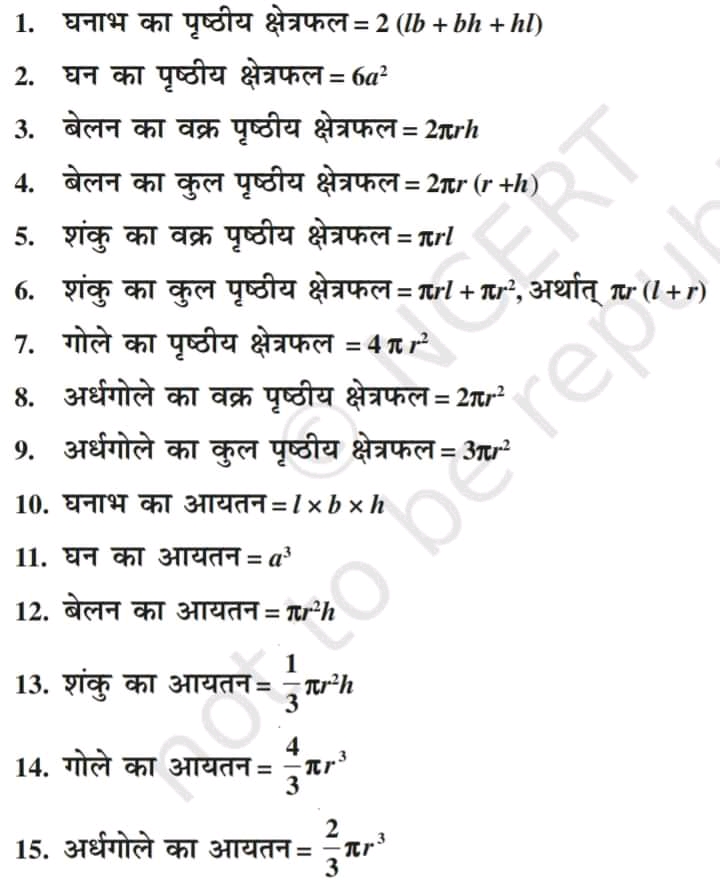 Math shop ka formula