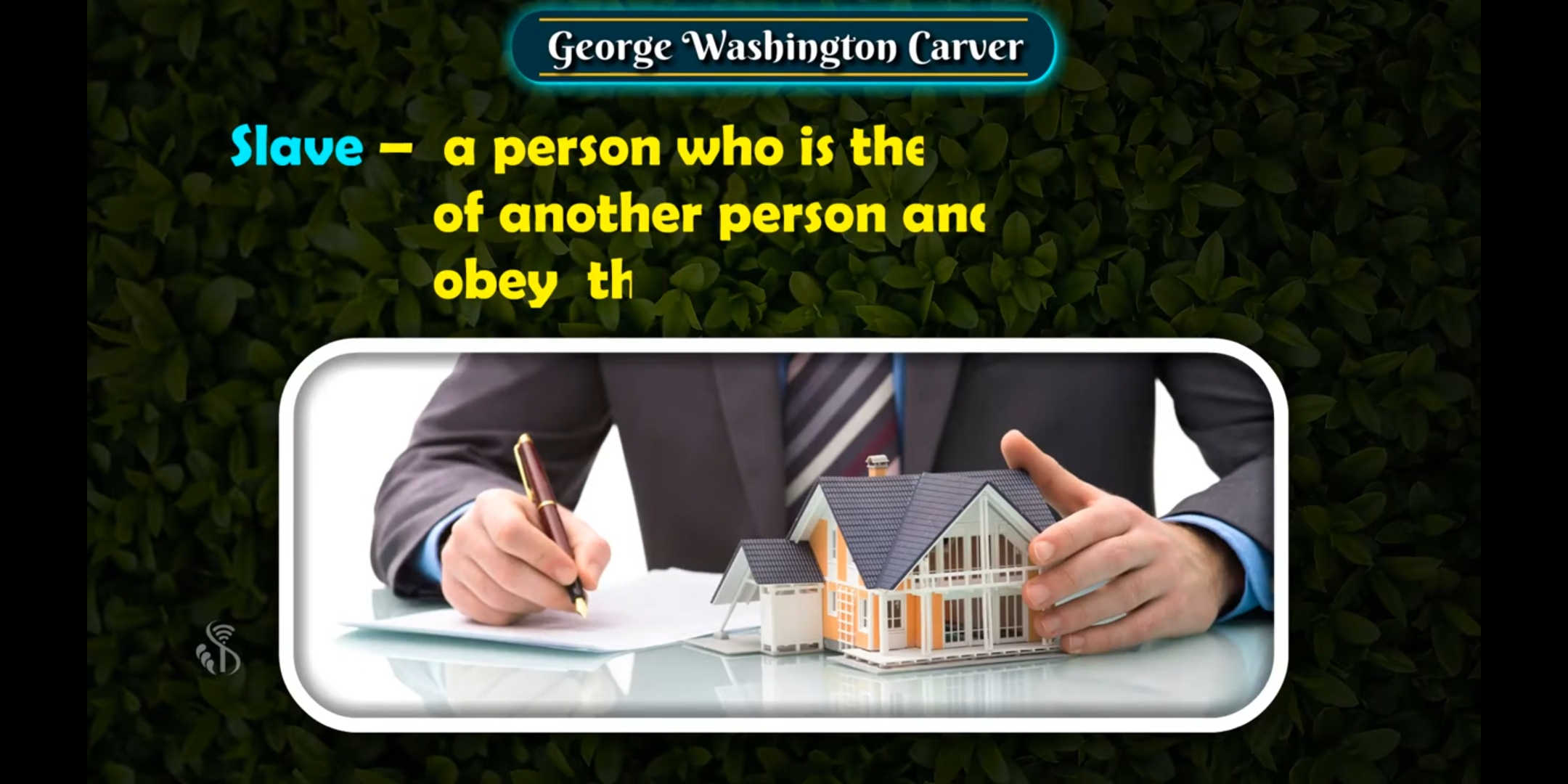 Slave Meaning English Language Notes Teachmint