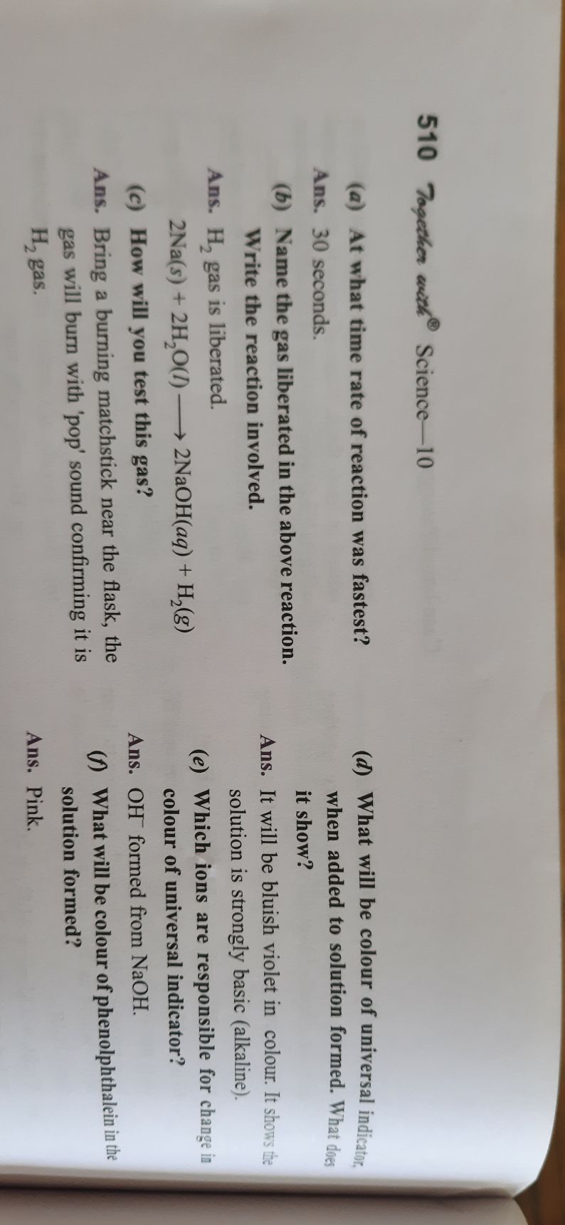 Chapter 1 - Science - Assignment - Teachmint