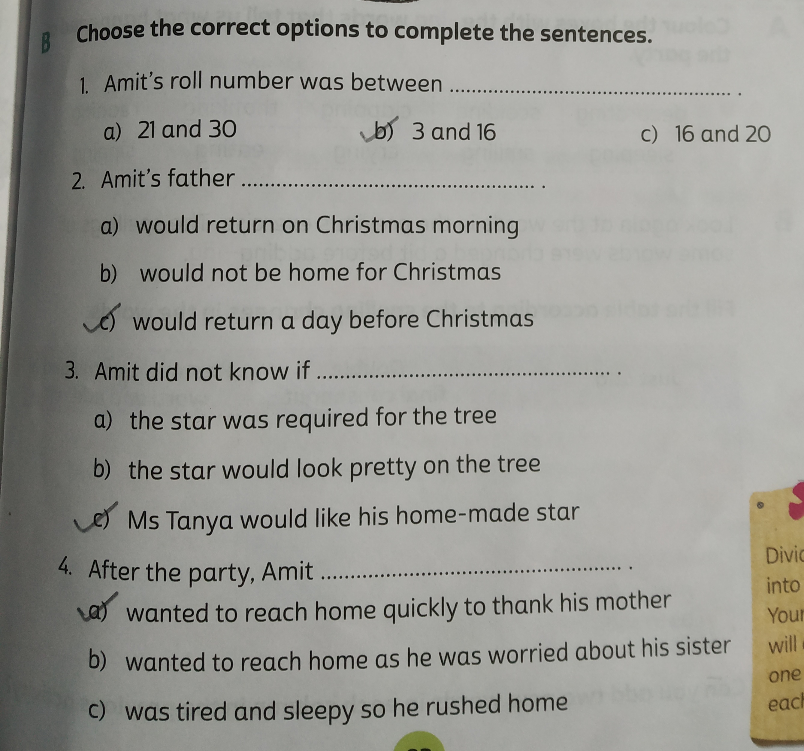 English I Ls- 12 The Christmas Party - English - Notes - Teachmint