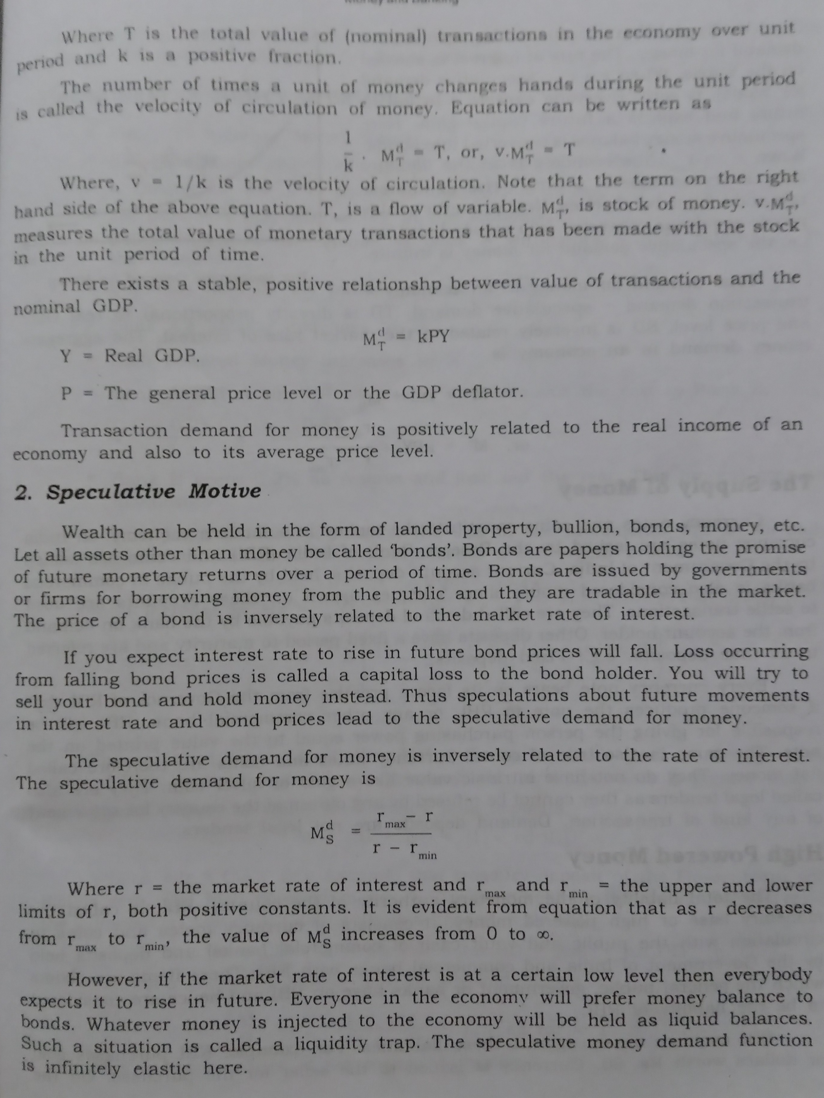 speculative-motive-macro-economics-notes-teachmint