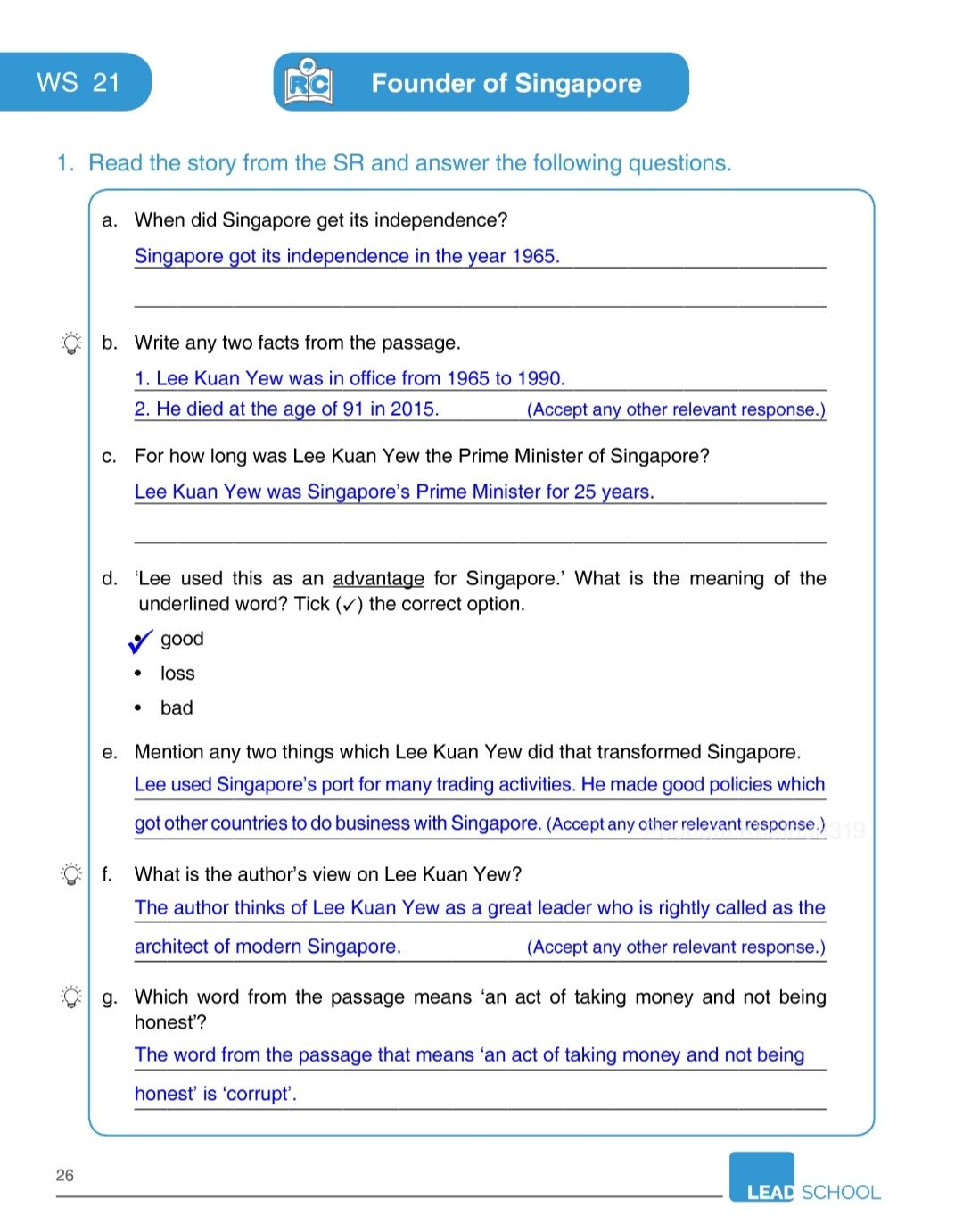 elga 10 workbook answers unit 6