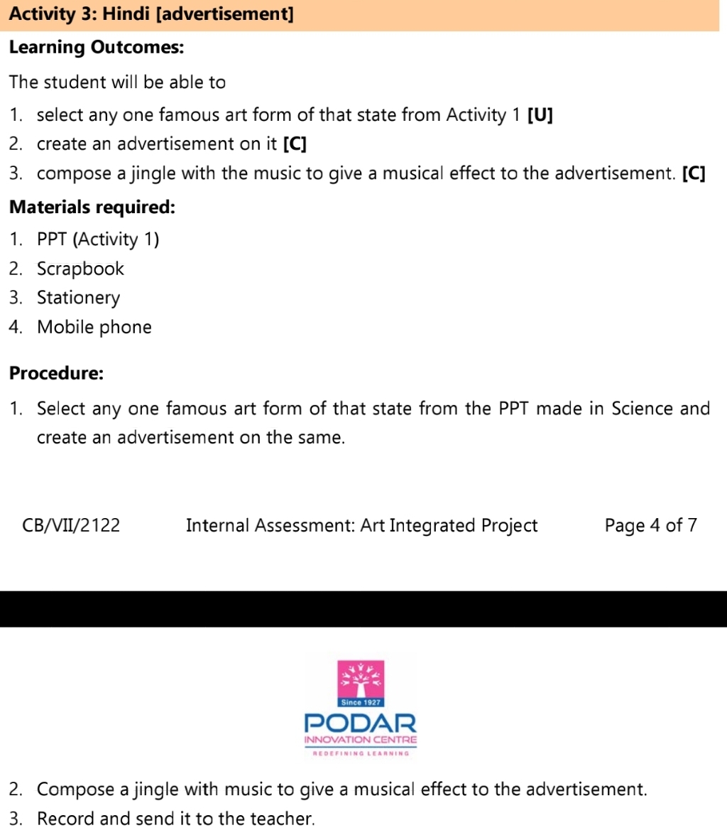 art-integration-project-hindi-hindi-notes-teachmint