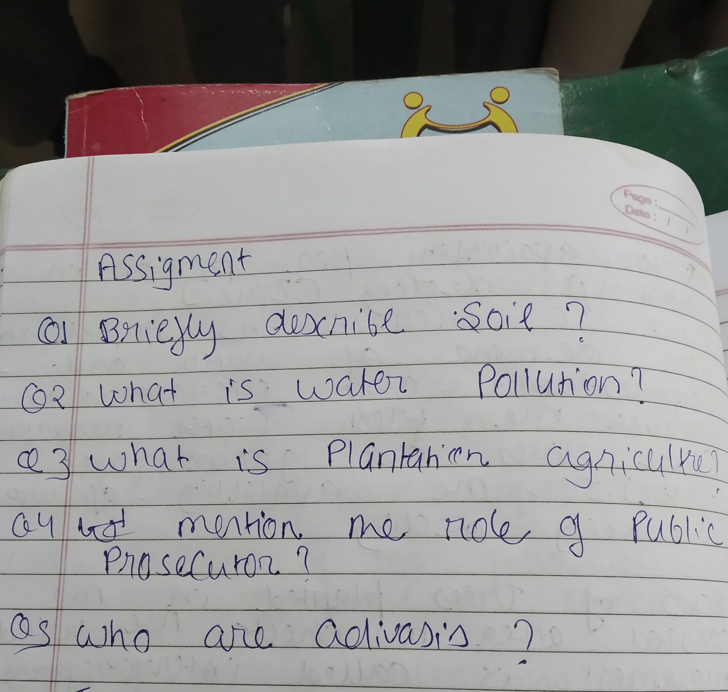 assignment of social science