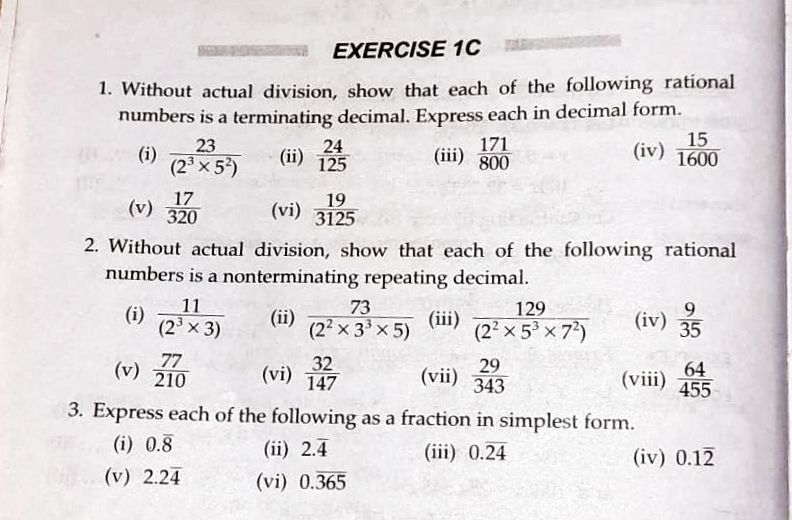 maths assignment 10th class