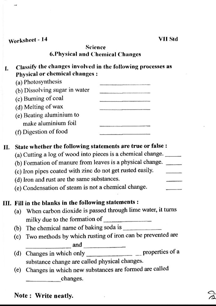 science ka assignment