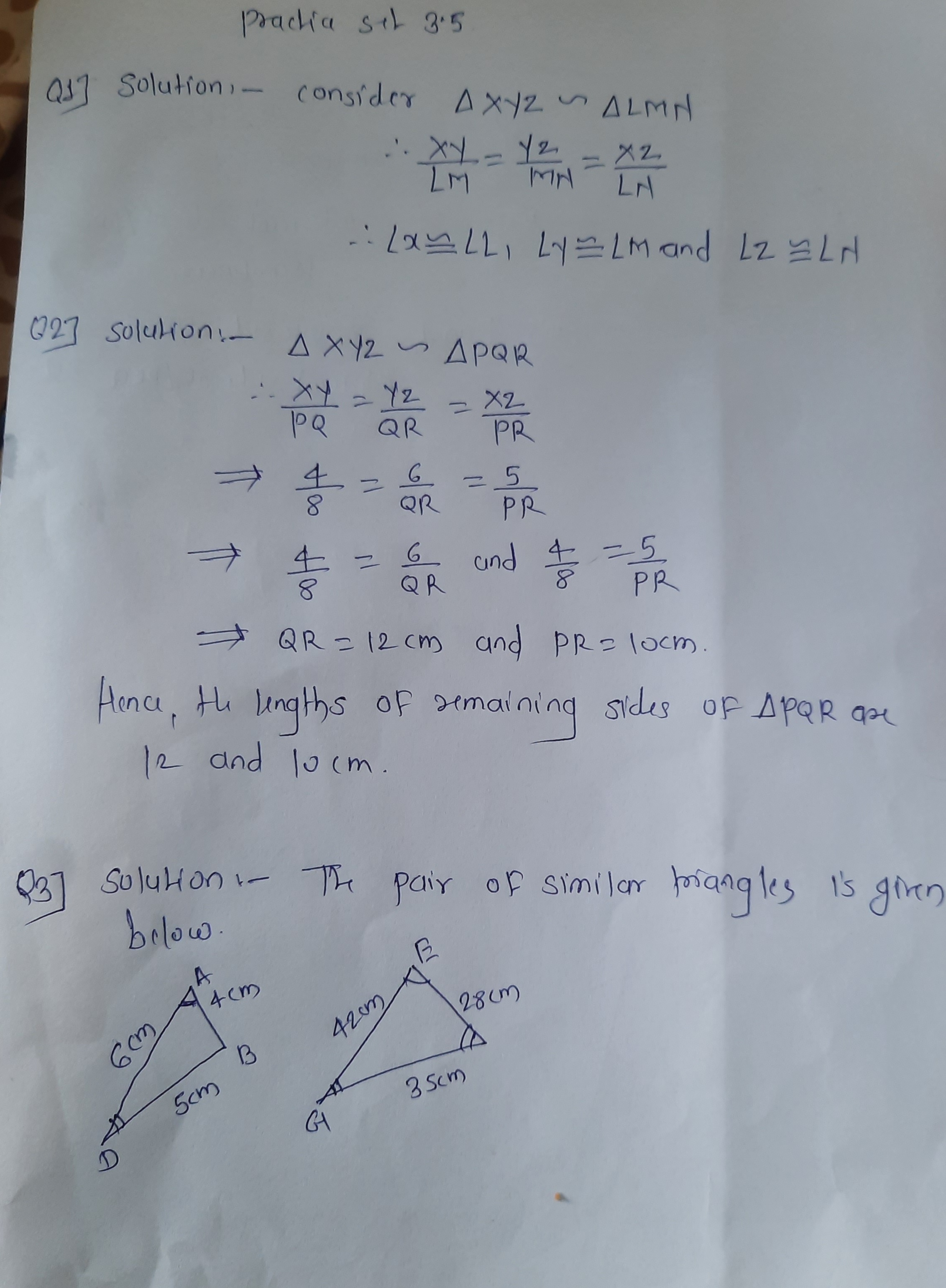Practice Set 3.5 - Maths - Free PDF Download 2026