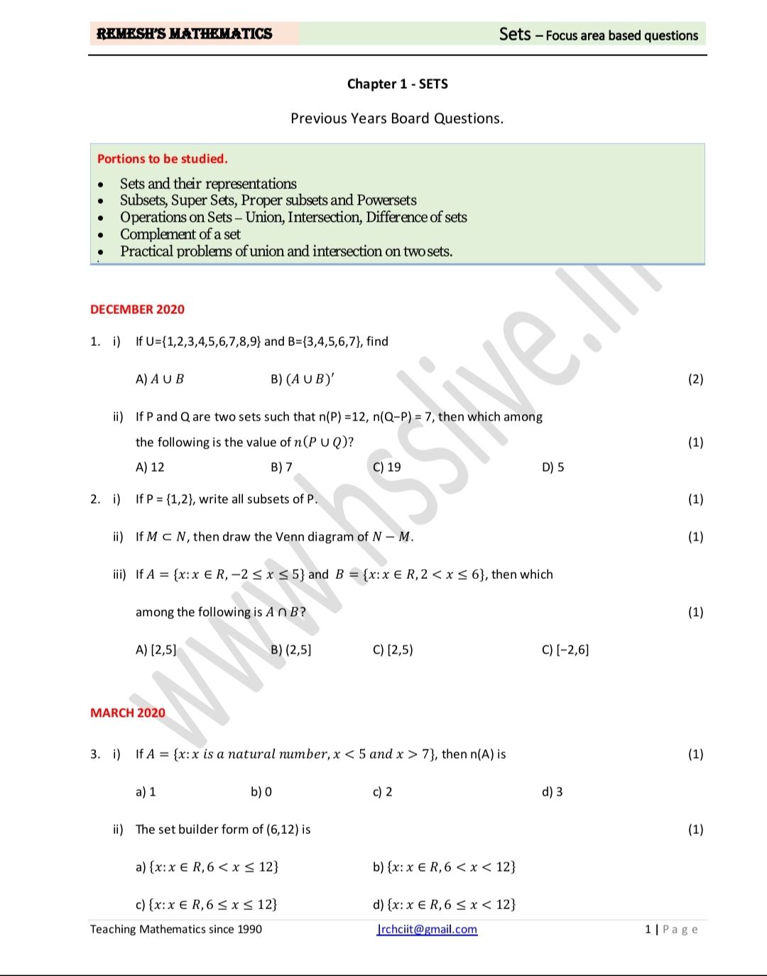 what is math assignment