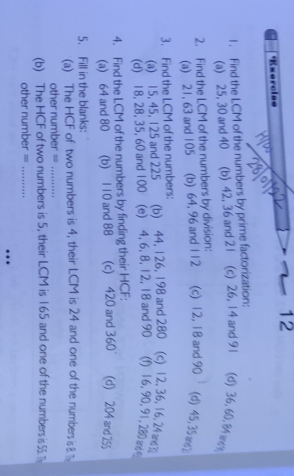 LCM of 25 and 30  How to Find LCM of 25 and 30