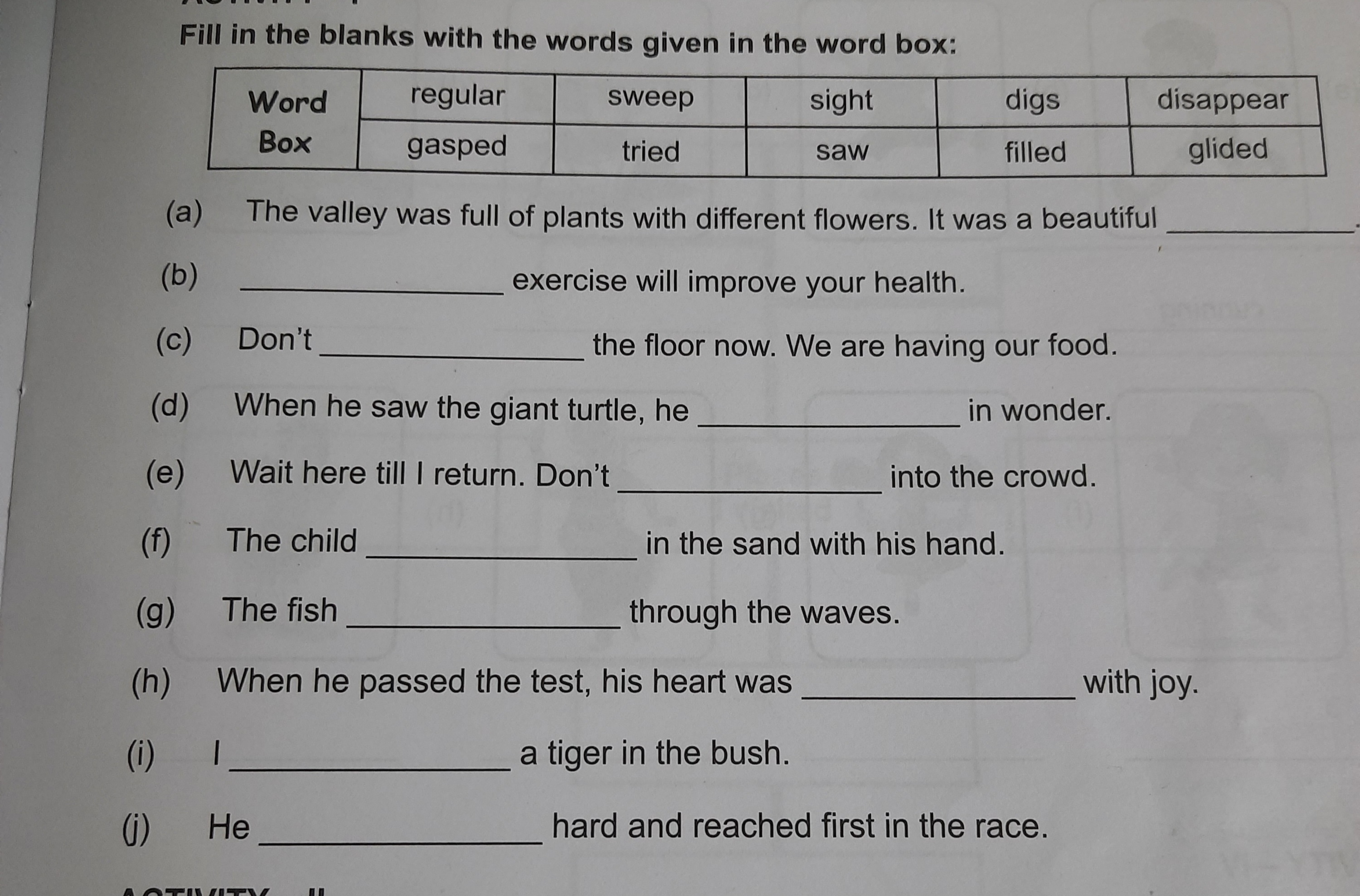 Unit 4 Activity 4 - English - Notes - Teachmint