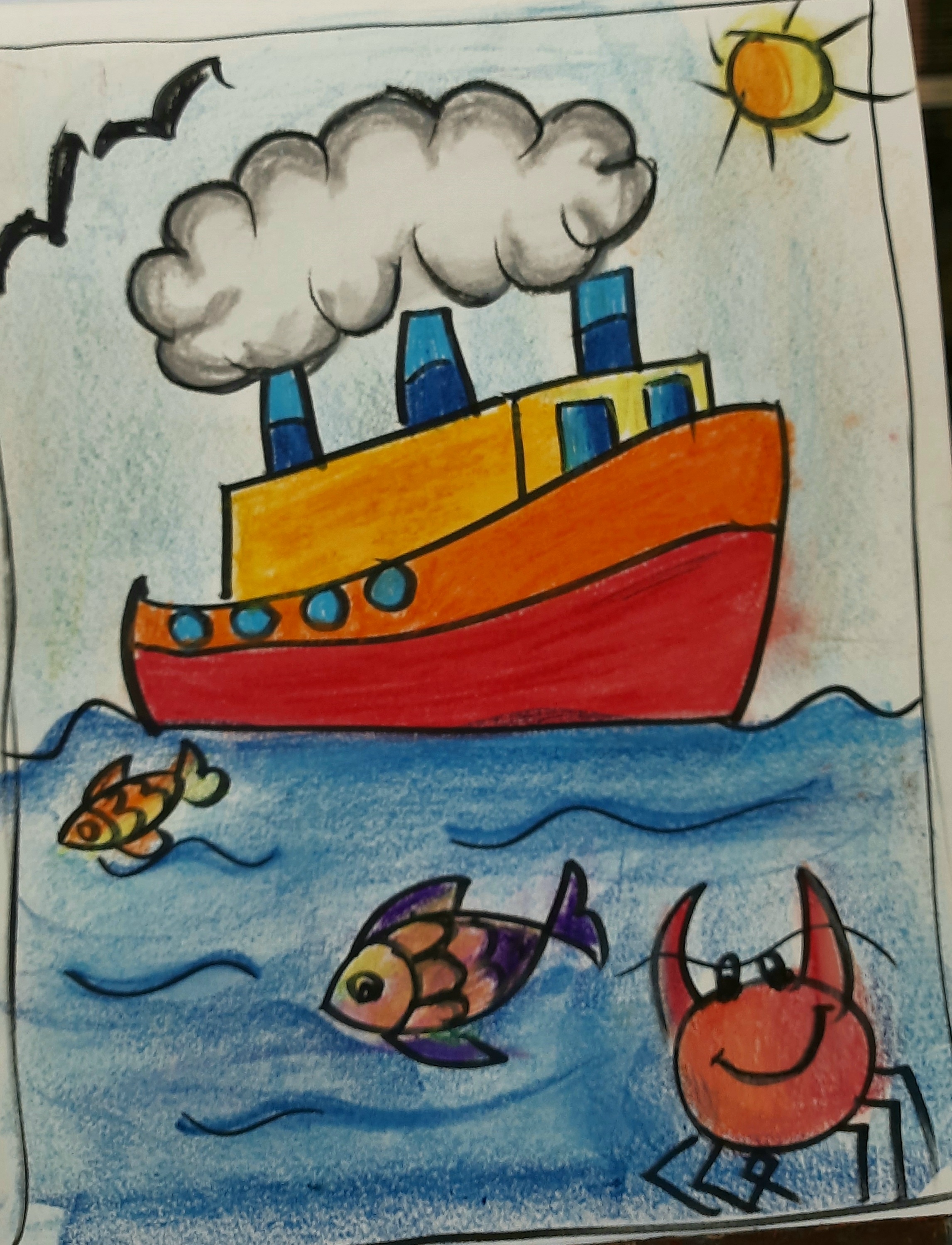 Titanic Coloring and Drawing Book For Kids Ages 3-8: Fun with Coloring the  Titanic and Drawing some parts of the passenger ship: Great Activity  Workbook for Toddlers & Kids (Ships Collection): Books,