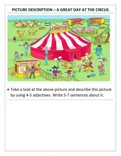 Picture Description English Notes Teachmint