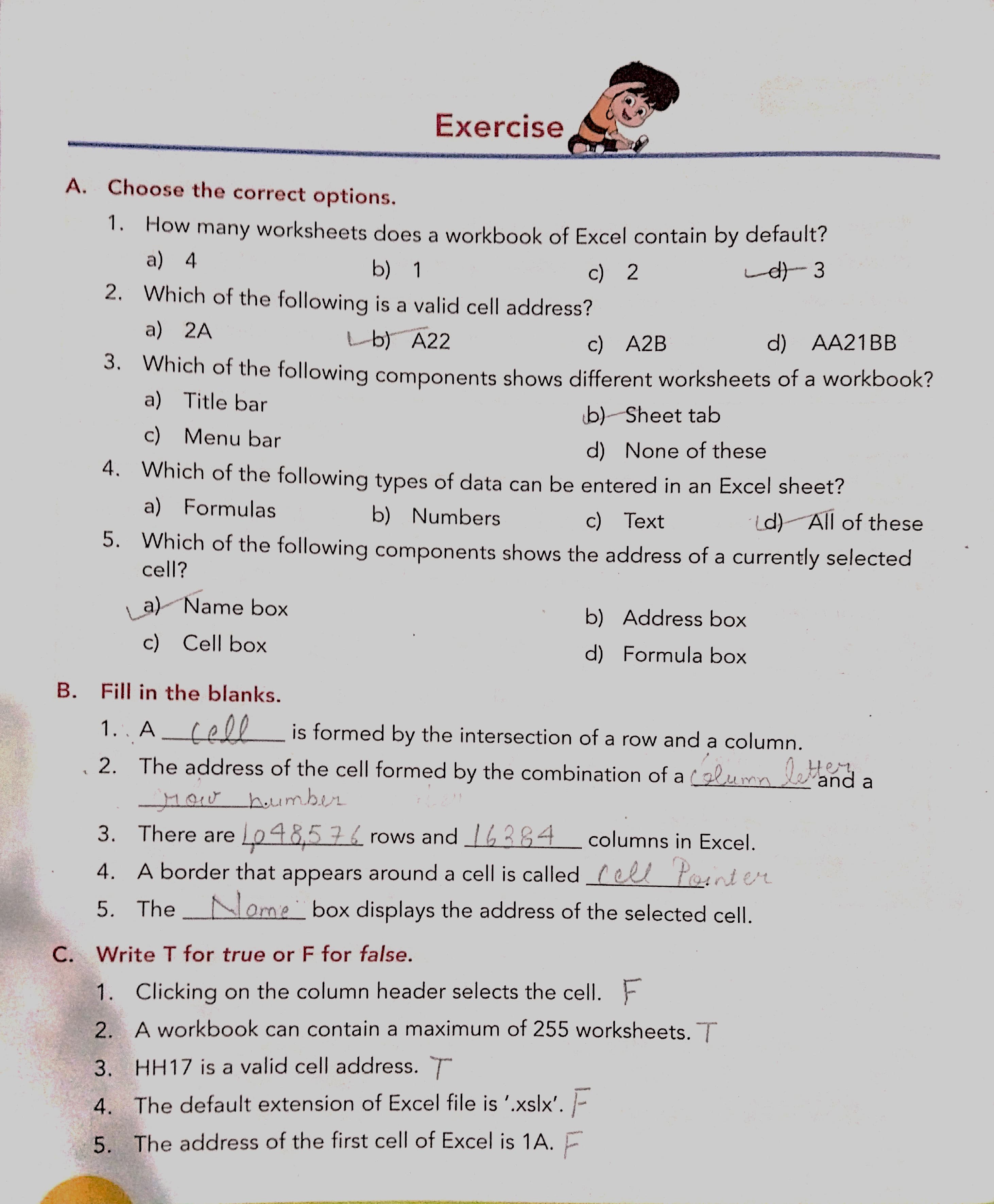 Chapter 8 Exercises Computers Notes Teachmint