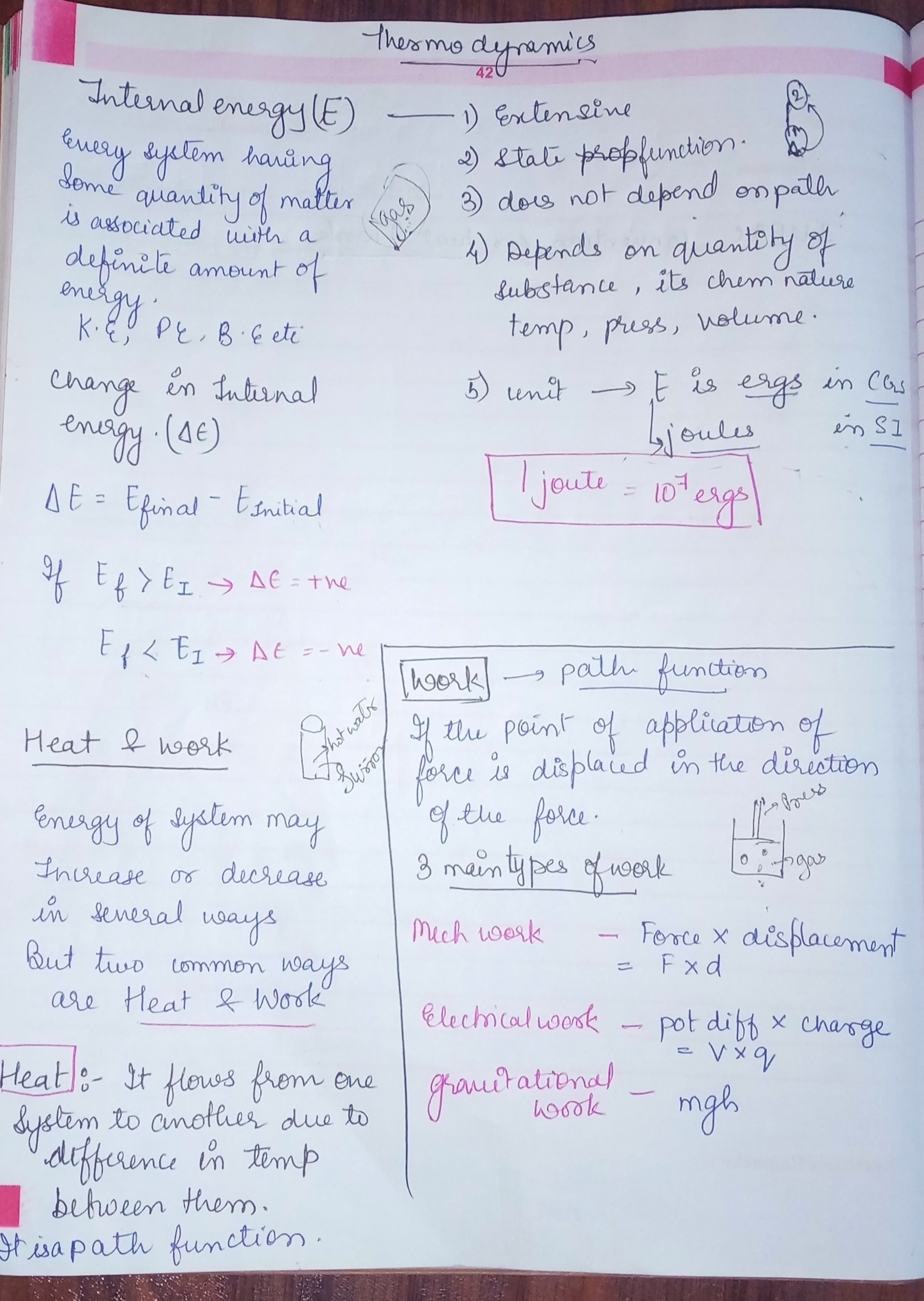 What Is Internal Energy Of An Object