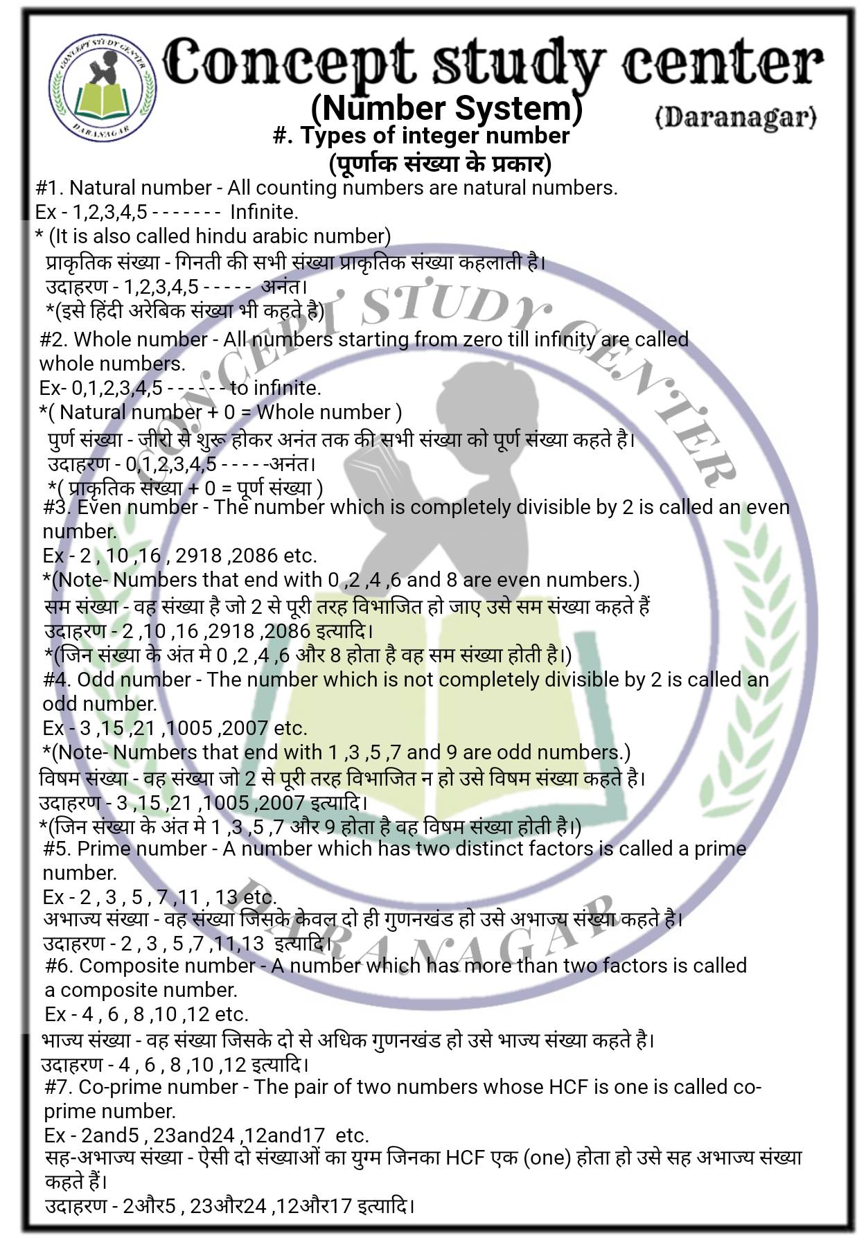 Number System All Subjects Notes Teachmint