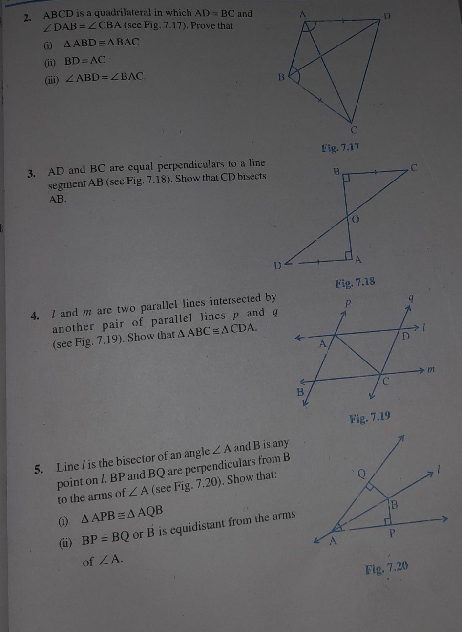 Triangles - Mathematics - Assignment - Teachmint