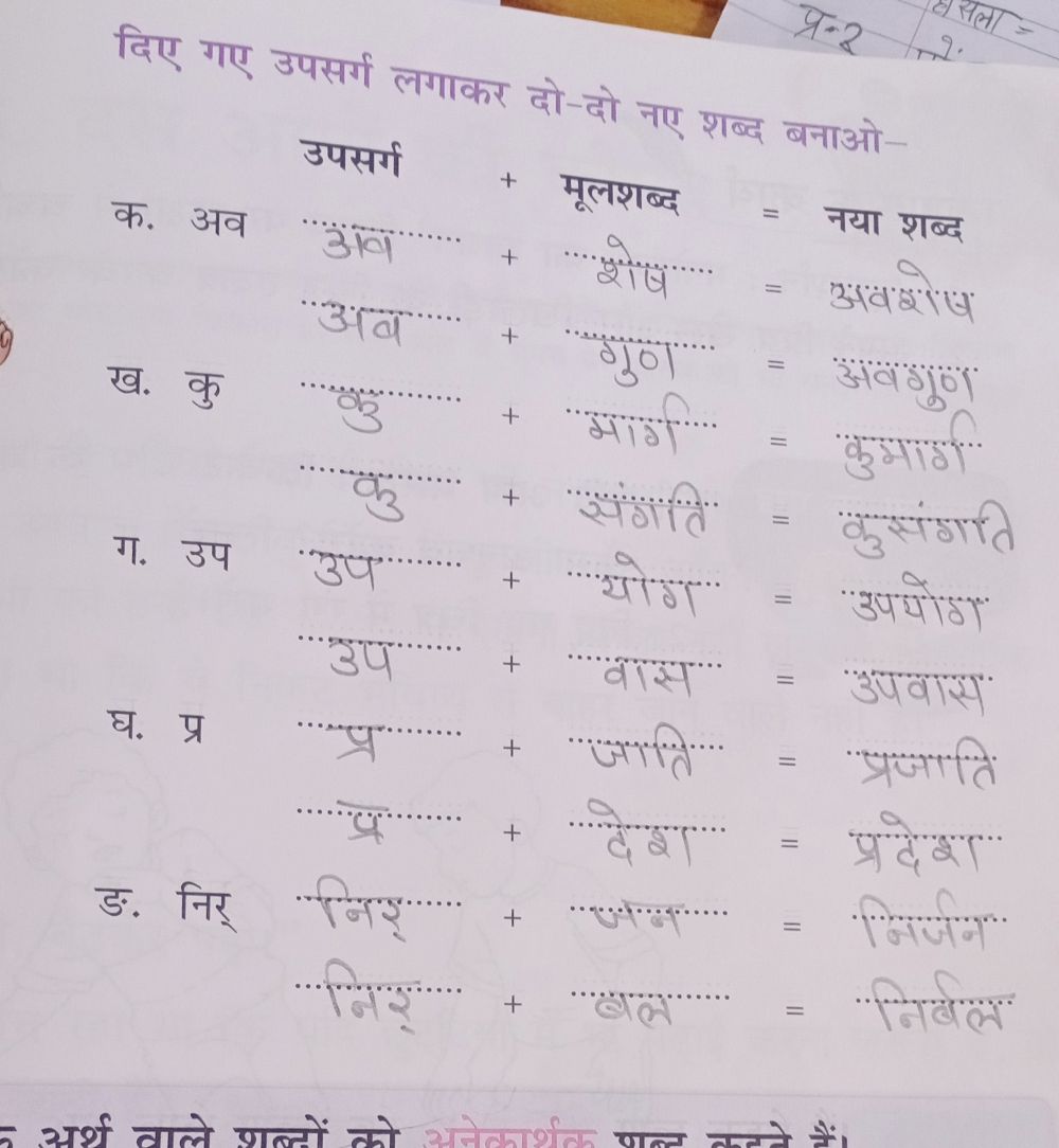 hindi-hindi-assignment-teachmint