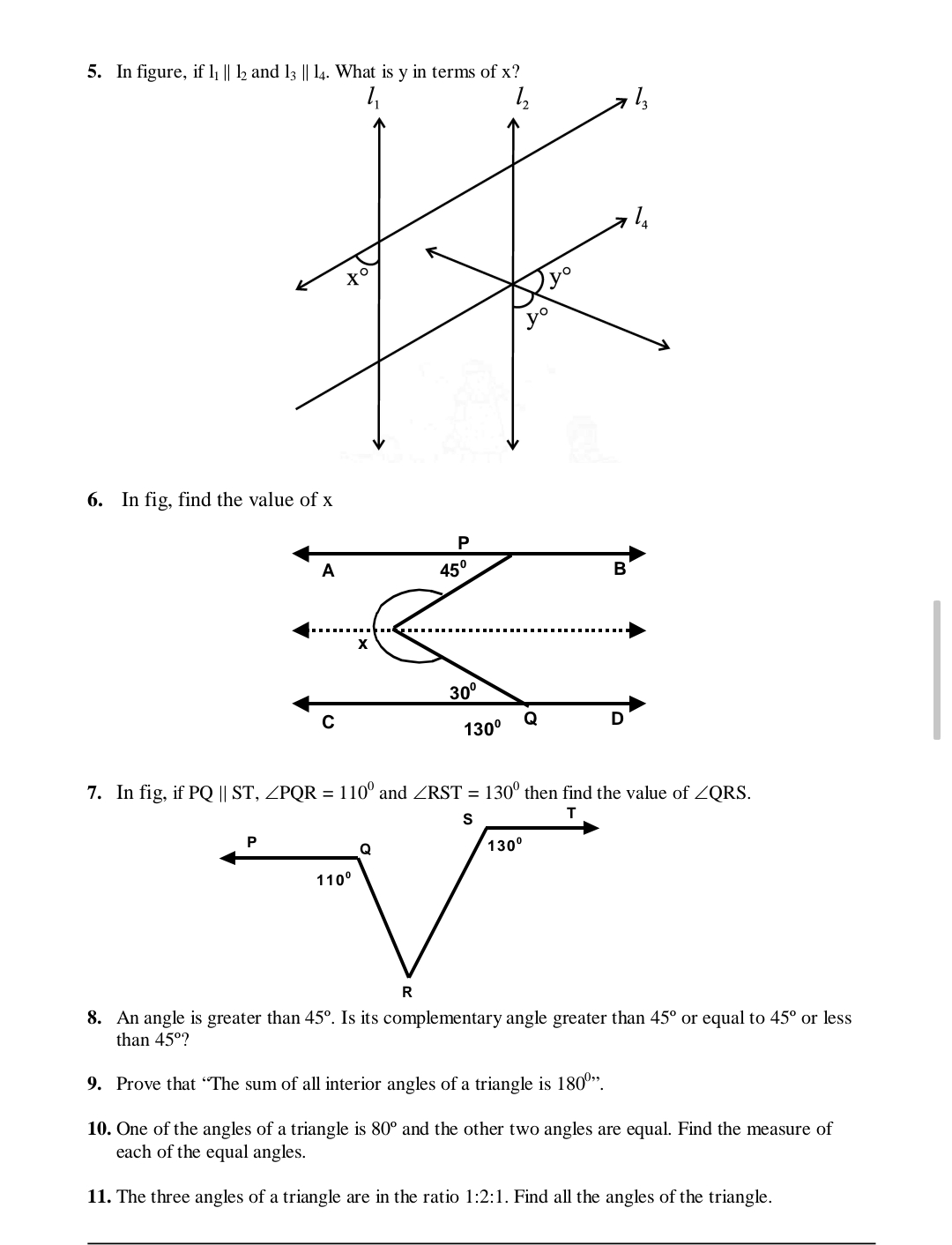 Line And Angles - Maths - Notes - Teachmint