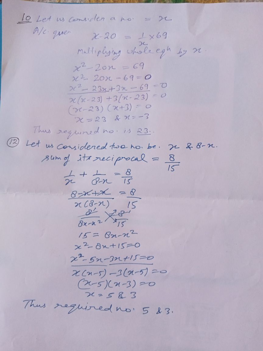 Sol. Ex 4g - Maths - Free PDF Download 2026