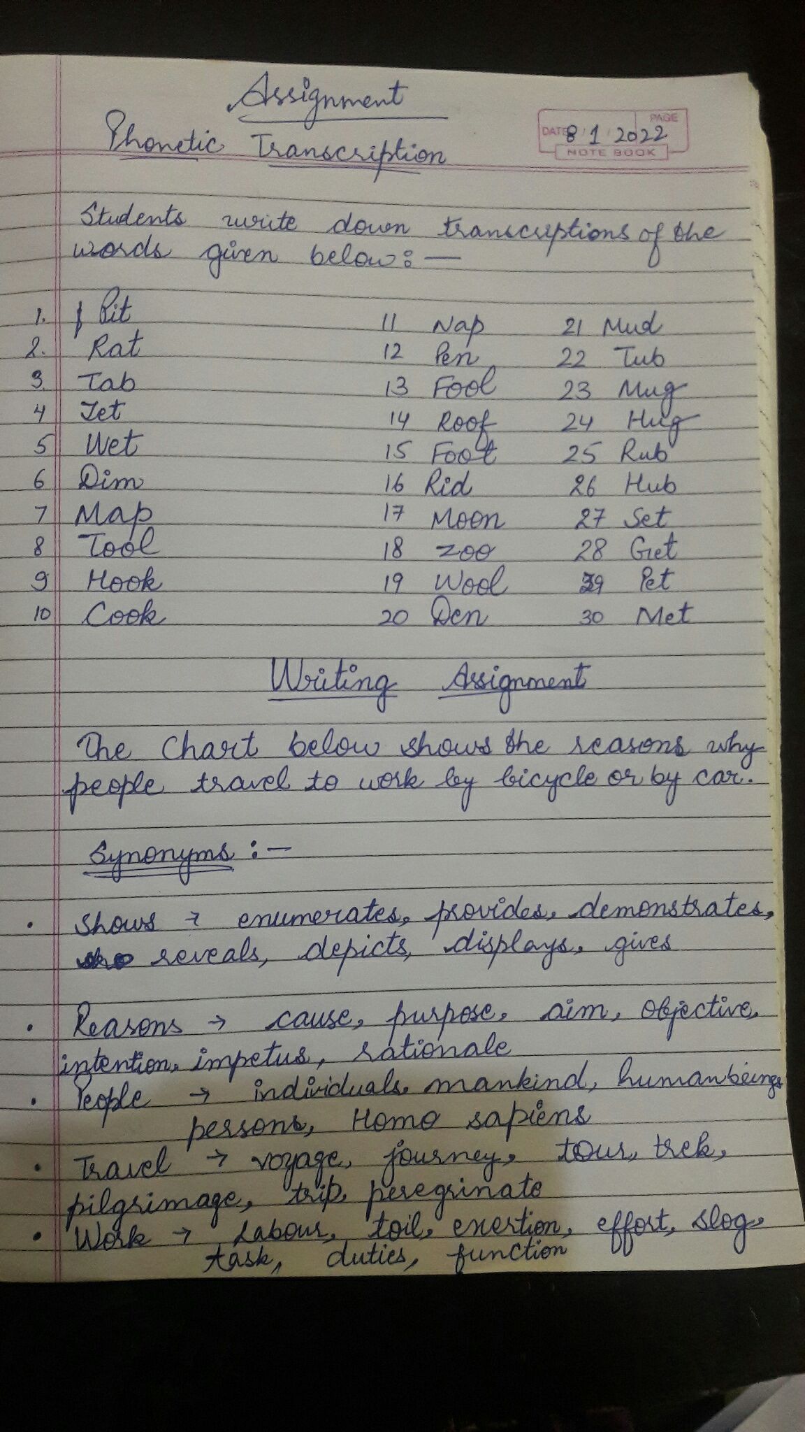 Phonetic Transcription Of Sounds And Analytical Paragraph - English  Literature - Assignment - Teachmint