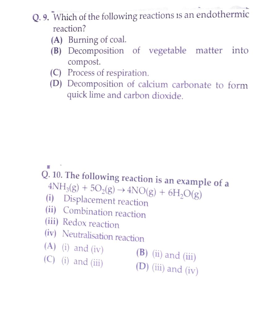 chemistry assignment work