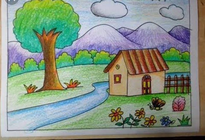 Anand Books My Drawing Book 4 A Colouring Book For Class 4th Students :  Anand Books: Amazon.in: Books