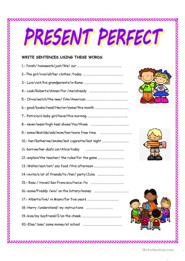 Present PERFECT - Mathematics - Assignment - Teachmint