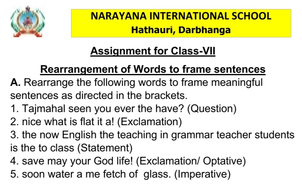 rearrange-the-jumbled-words-to-make-correct-sentences-english-assignment-teachmint