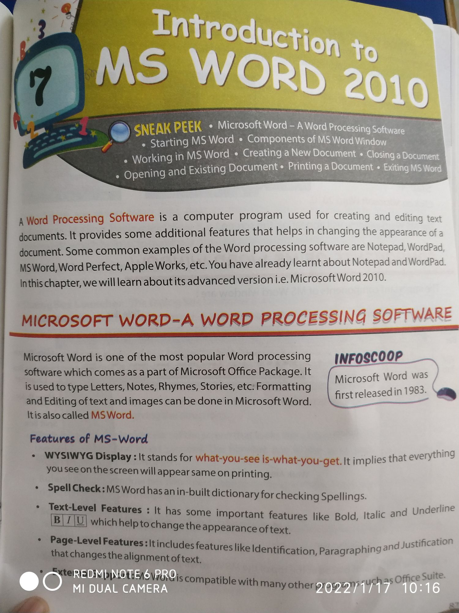 introduction to microsoft word assignment