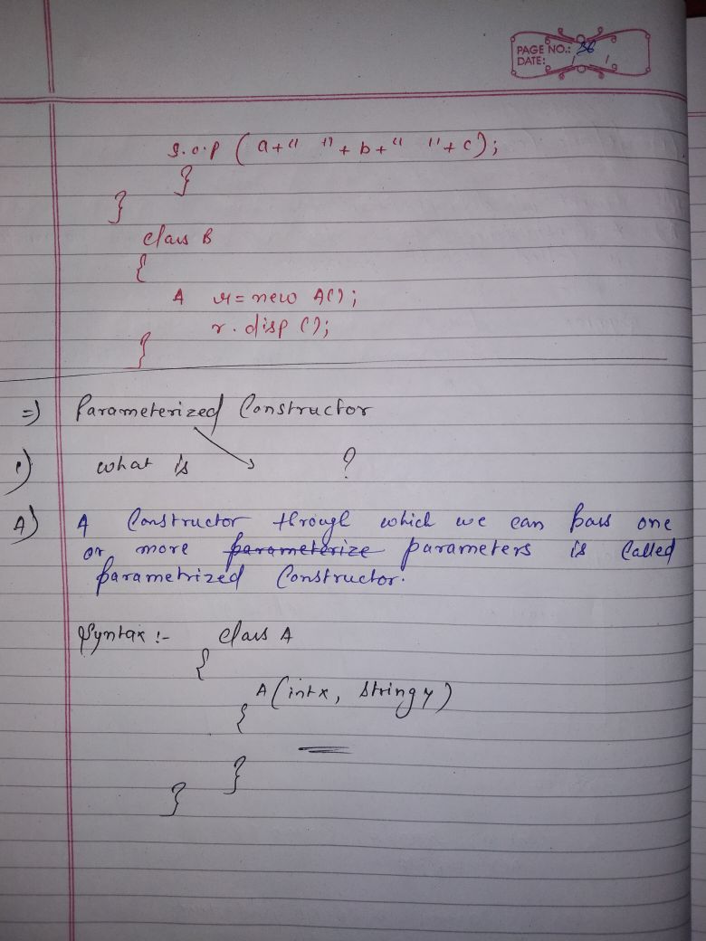 java notes - java programming - notes - teachmint... IMG-20211220-080046.jpeg - Java - Notes - Teachmint