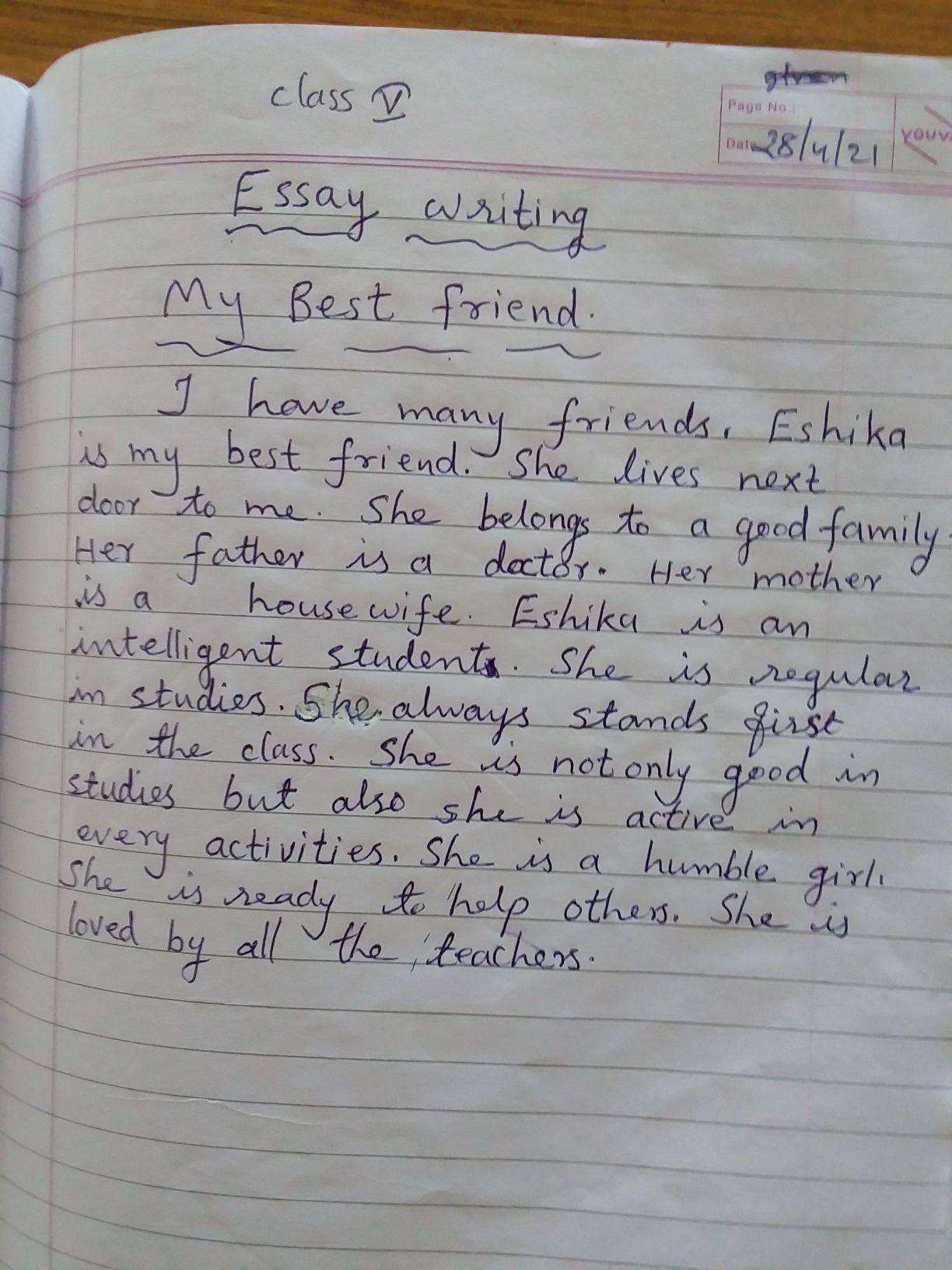 Essay English Notes Teachmint