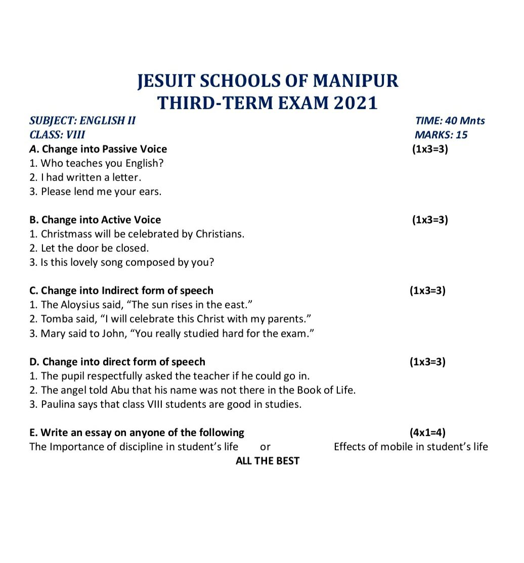 Academic] Questionnaire about Change for English Midterm (Open to