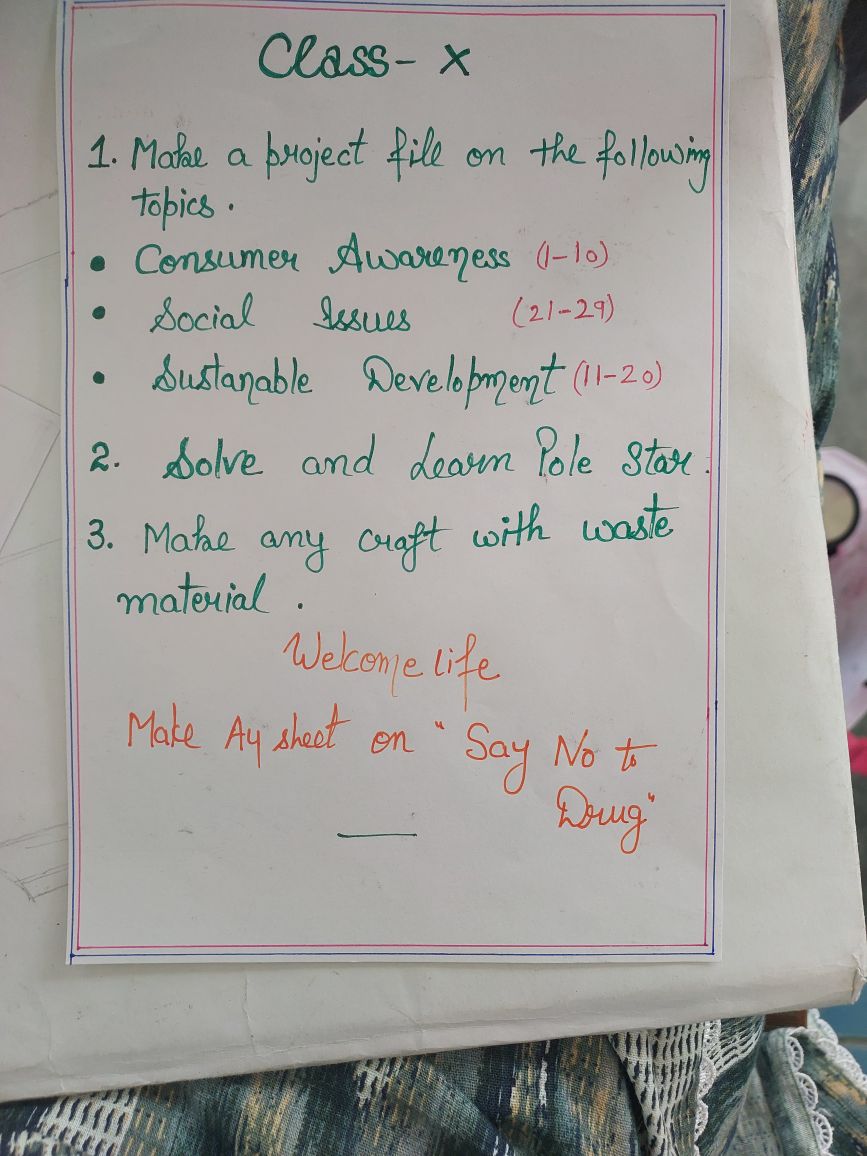 holiday homework for class 7 sst