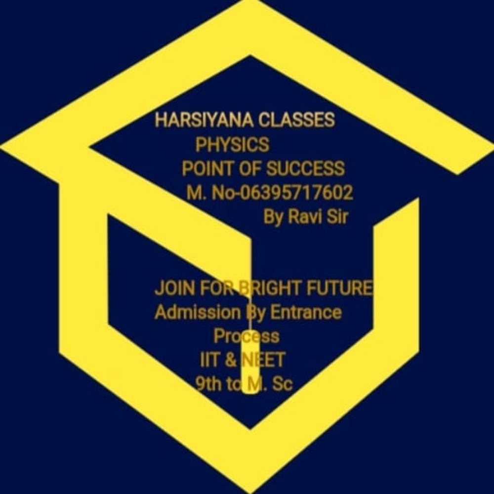 Harsiyana Classes Physics; Online Classes; Teach Online; Online Teaching; Virtual Classroom