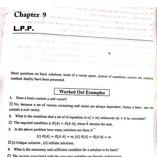 Do you know lpp. (for IX& - Online Mathematics - Free PDF Download 2026