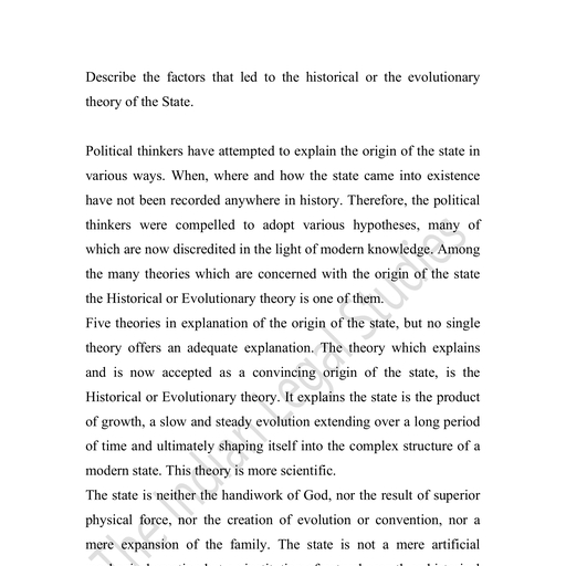 evolution theory of state - Law - Free PDF Download 2026