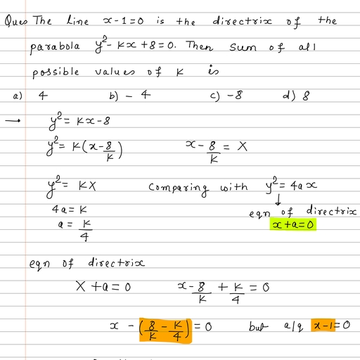 parabola - PHY CHEM MATH BIO - Free PDF Download 2026