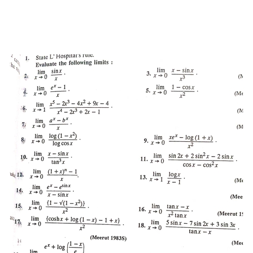 Indeterminate forms.pdf - MATHS - Free PDF Download 2026