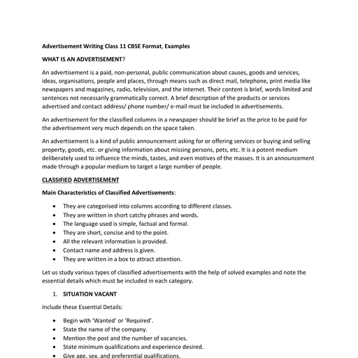advertisement for 11.pdf - English Core - Free PDF Download 2026