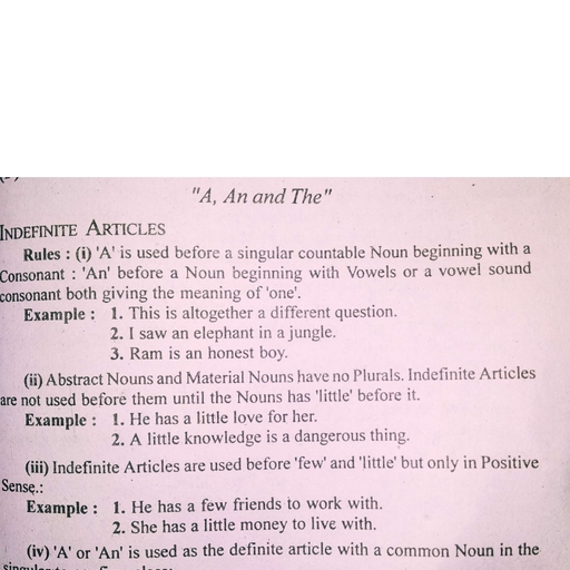 Articles part 2 - English Grammar - Free PDF Download 2026