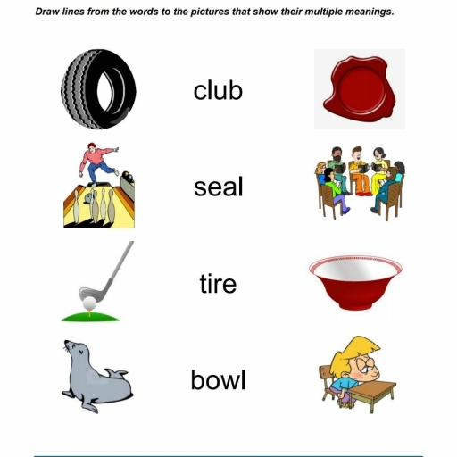 Homonyms - English - Assignment - Teachmint