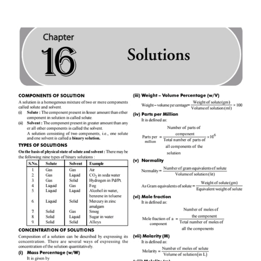 CH-16 SOLUTION - Biology - Free PDF Download 2026