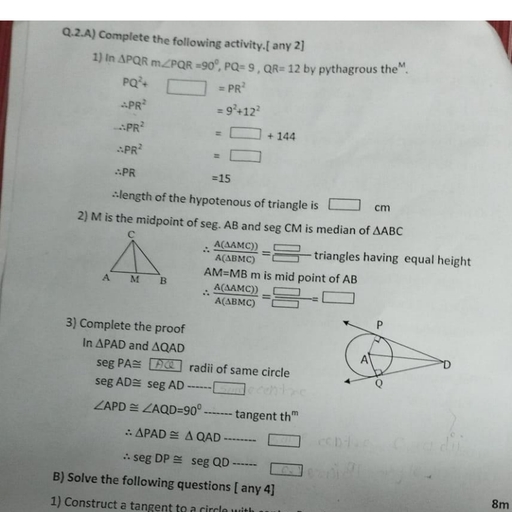 M 2 Question Paper - Maths - Free PDF Download 2026
