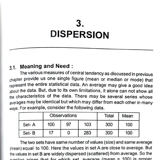 S.D..pdf - Business statistics - Notes - Teachmint